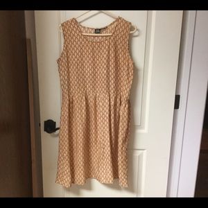 SR Fashion 100% Rayon Dress Size XL (fits like a M)